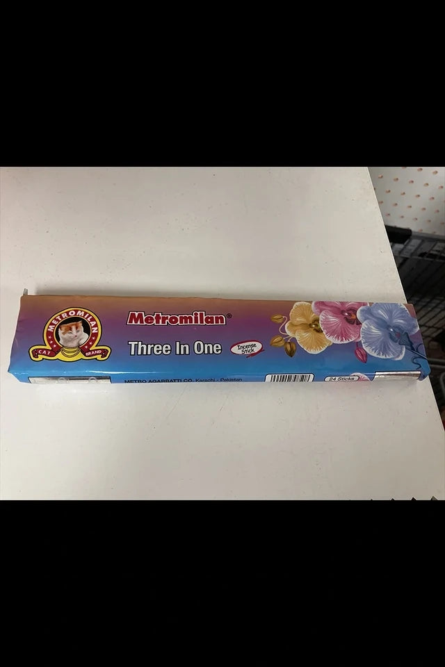 Metromilan 3-in-1 Incense Sticks (24 Sticks) | WeDoHalal Edmonton