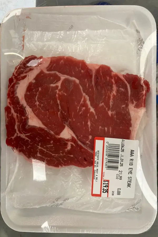 Beef Ribs & Rib Eye Steak