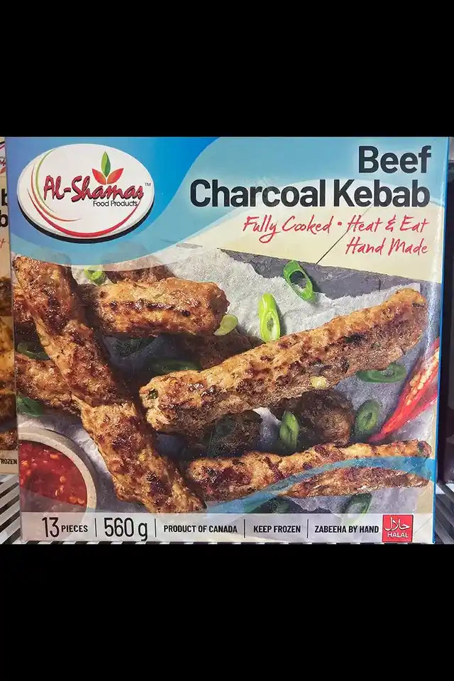 Al Shamas Beef Charcoal Kebab | WeDoHalal Edmonton