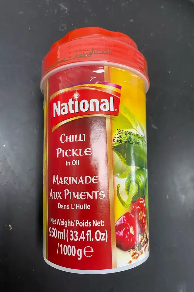 National Chilli Pickle in Oil | WeDoHalal Edmonton