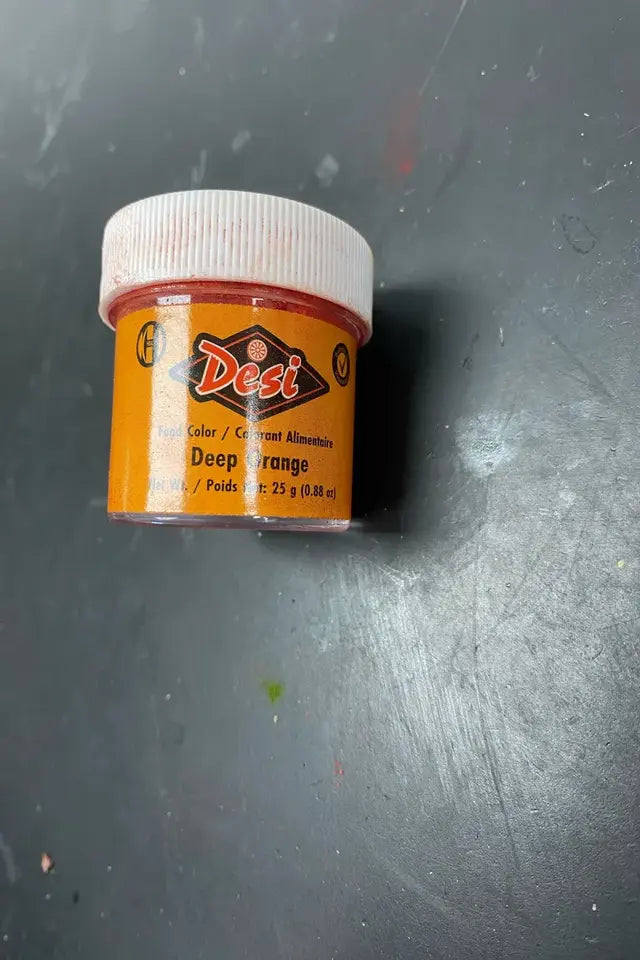Desi Deep Orange Food Colour | WeDoHalal Edmonton