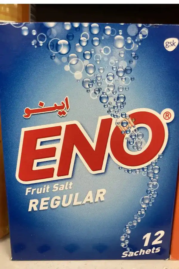 Eno Fruit Salt, Regular (12 Sachets)