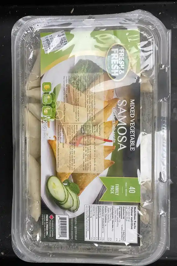 Fresh & Fresh Mixed Vegetable Samosa (40 pcs)