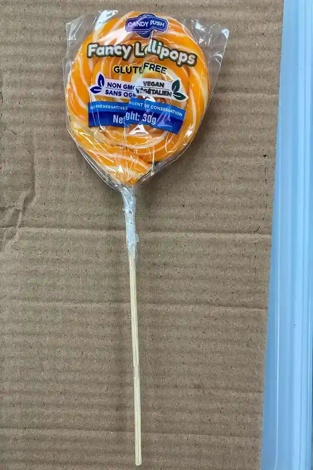 Fancy Lollipops, Orange | WeDoHalal Edmonton