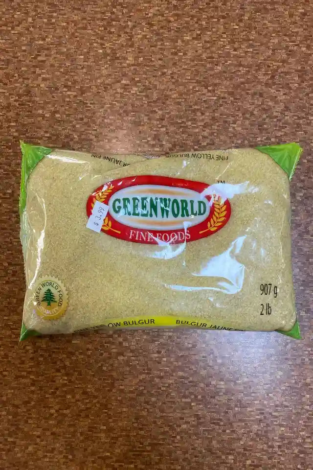 Green World Fine Yellow Bulgur | WeDoHalal Edmonton