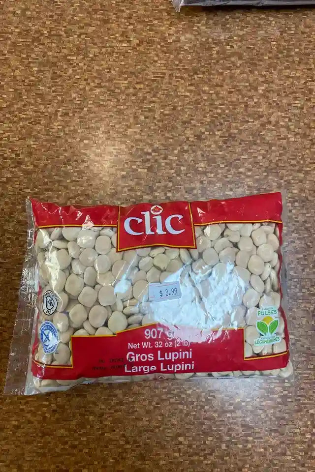 Clic Large Lupini Beans | WeDoHalal Edmonton