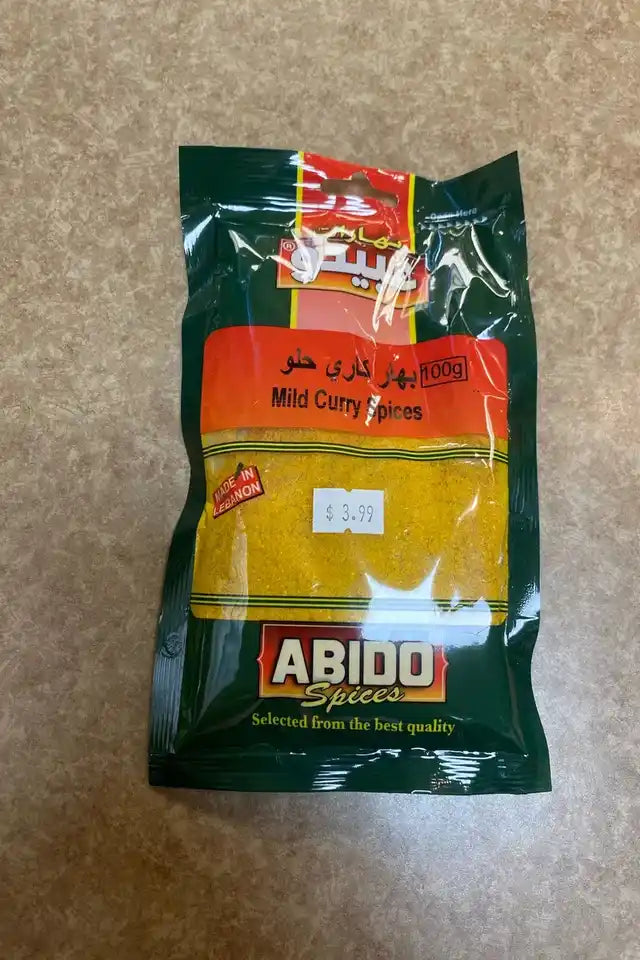 Abido Mild Curry Spice Mix | WeDoHalal Edmonton