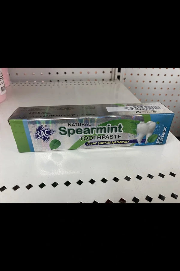 Natural Spearmint Toothpaste