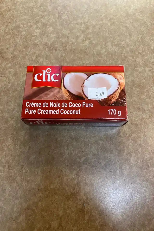Clic Pure Creamed Coconut | WeDoHalal Edmonton