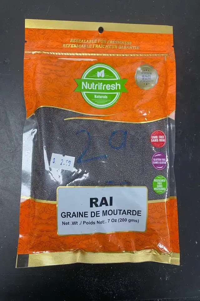 Nutrifresh Rai (Brown Mustard Seeds) | WeDoHalal Edmonton