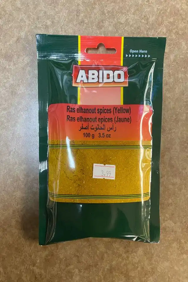 Abido Ras El Hanout Spice Mix (Yellow)
