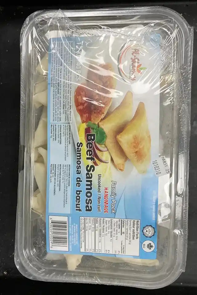 Halal Beef Samosa (40 pcs) from Karim Meats | WeDoHalal Edmonton