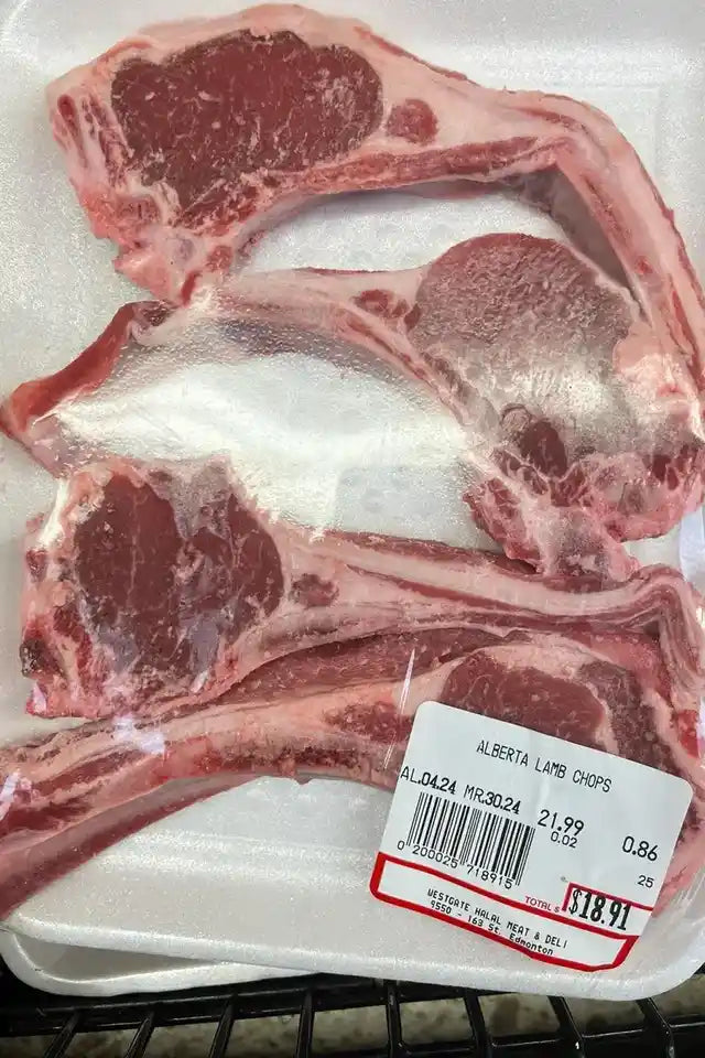 Halal Lamb Chops from Westgate Halal | WeDoHalal Edmonton