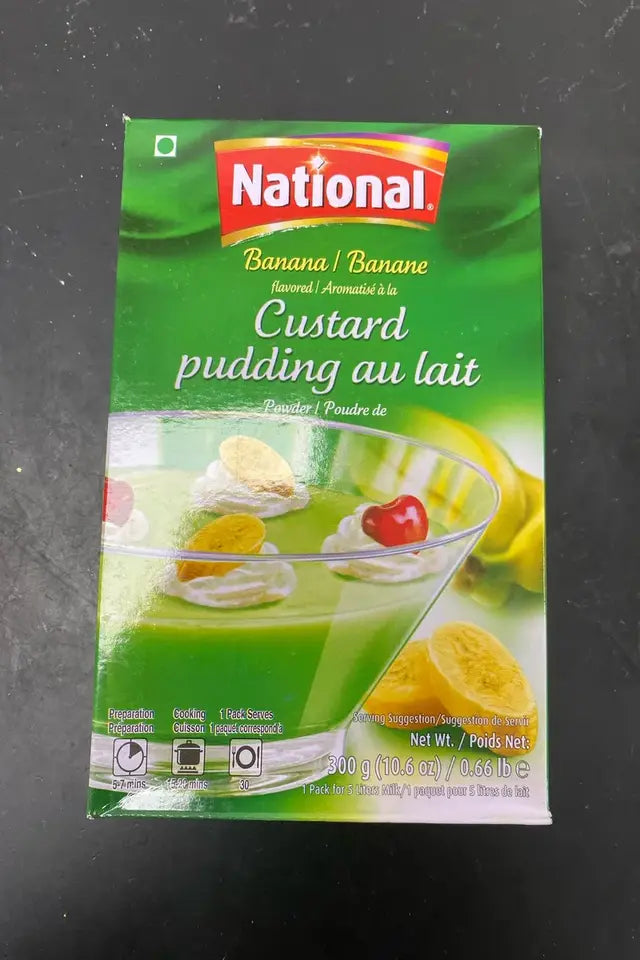 National Banana Custard Pudding Powder | WeDoHalal Edmonton