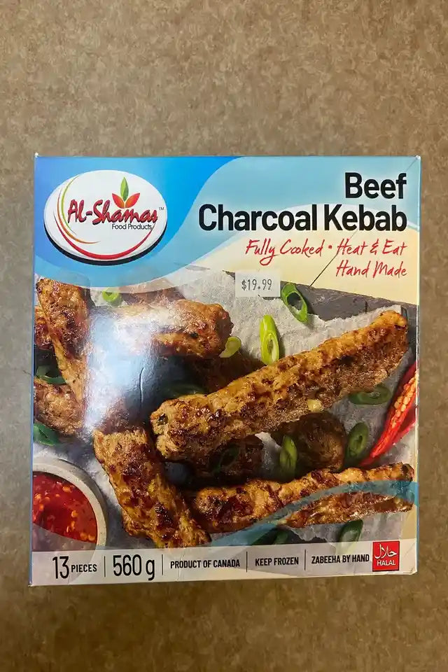 Al Shamas Beef Charcoal Kebab | WeDoHalal Edmonton