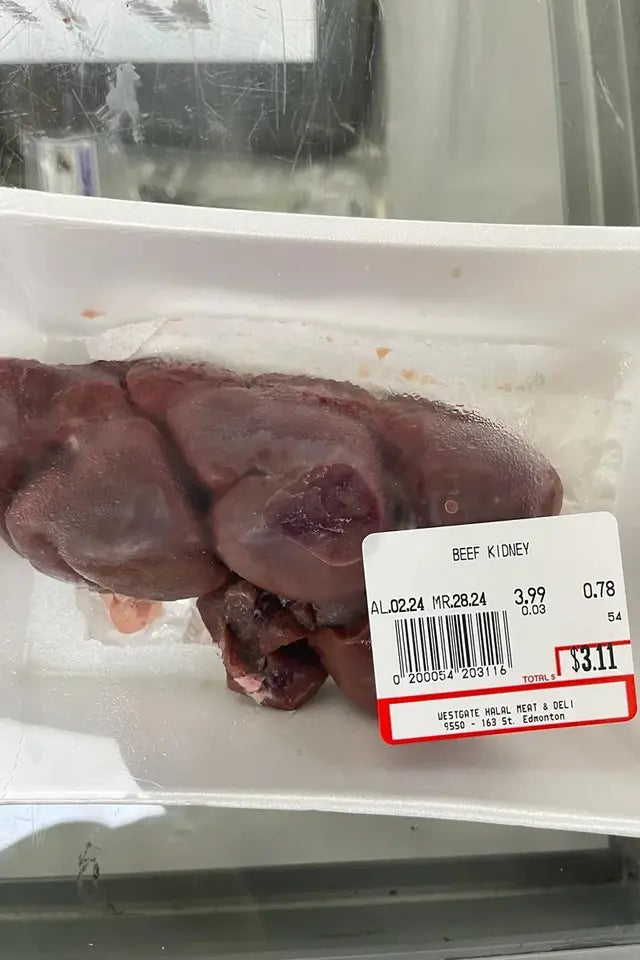 Halal Beef Kidney from Westgate Halal | WeDoHalal Edmonton