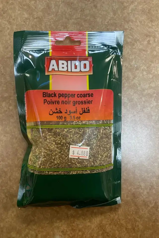 Abido Coarse Black Pepper | WeDoHalal Edmonton
