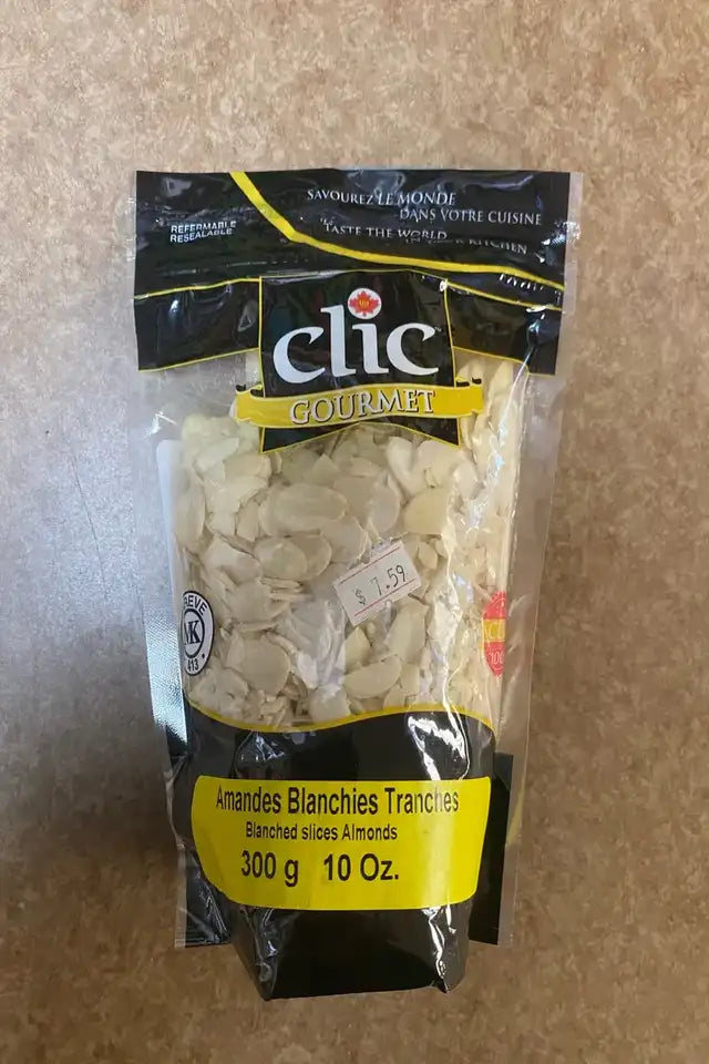Clic Blanched Sliced Almonds | WeDoHalal Edmonton