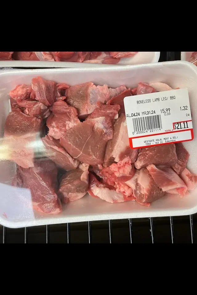 Halal Lamb Leg from Westgate Halal | WeDoHalal Edmonton
