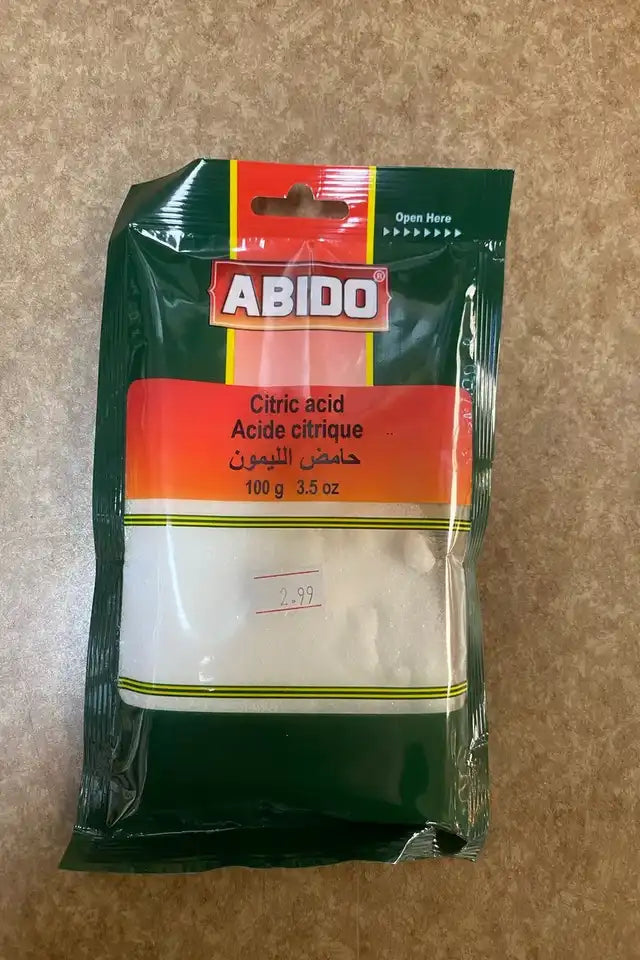 Abido Citric Acid | WeDoHalal Edmonton