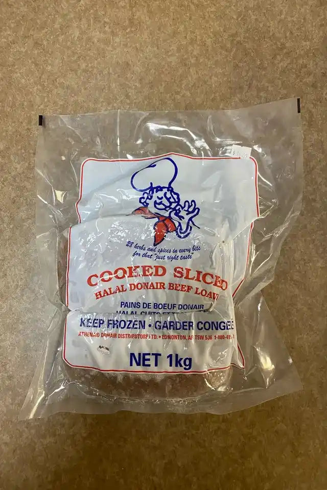 Cooked Sliced Halal Donair Beef | WeDoHalal Edmonton