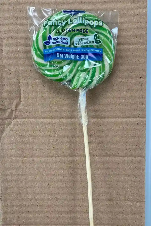 Fancy Lollipops, Green
