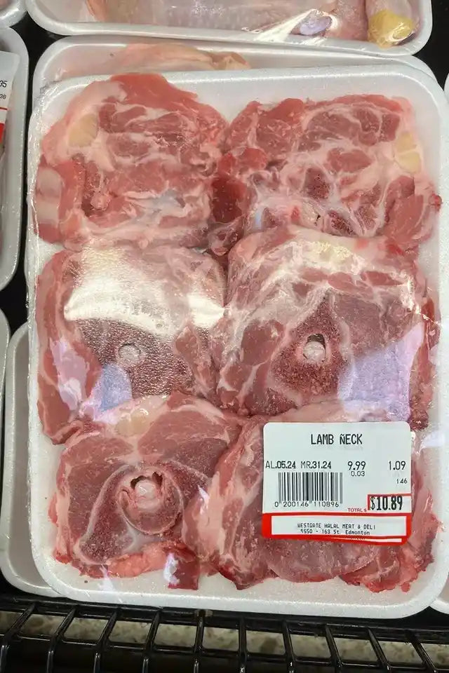 Halal Goat Neck from Westgate Halal | WeDoHalal Edmonton