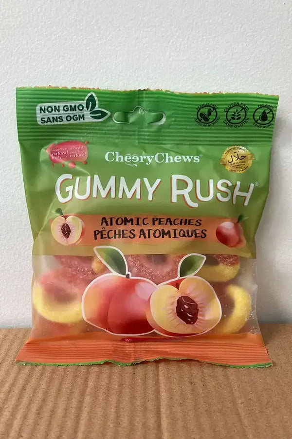 Gummy Rush Atomic Peaches