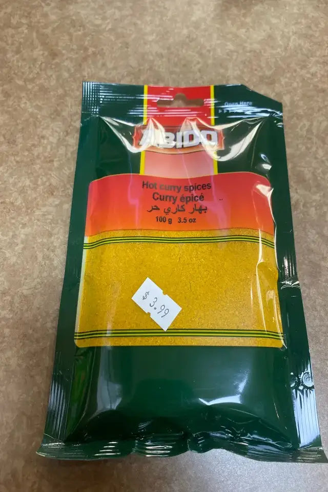 Abido Hot Curry Spice Mix | WeDoHalal Edmonton