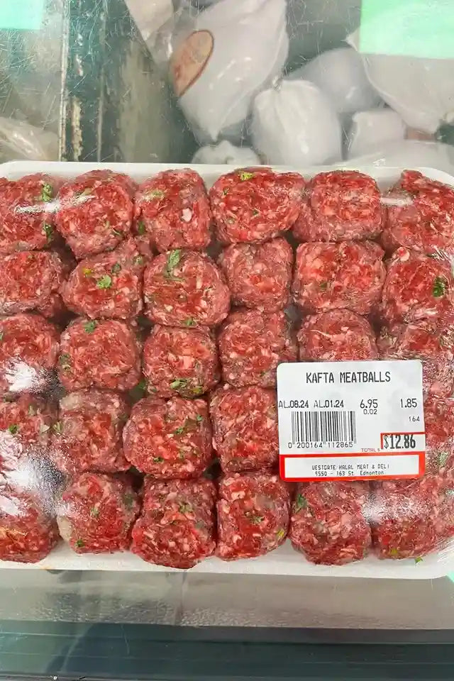 Halal Beef Kafta Meatballs from Westgate Halal | WeDoHalal Edmonton