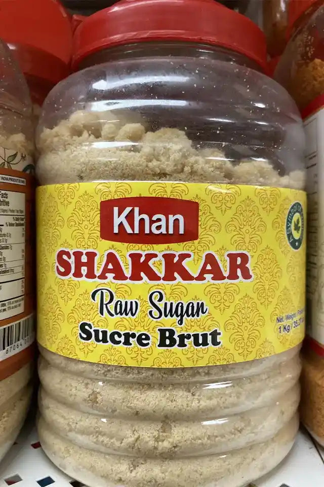 Khan Shakkar Raw Sugar (1 kg) | WeDoHalal Edmonton