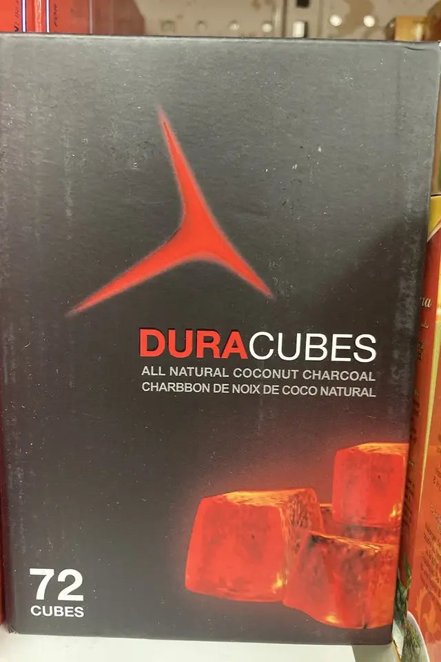 Duracubes Natural Coconut Charcoal (72 Cubes) | WeDoHalal Edmonton