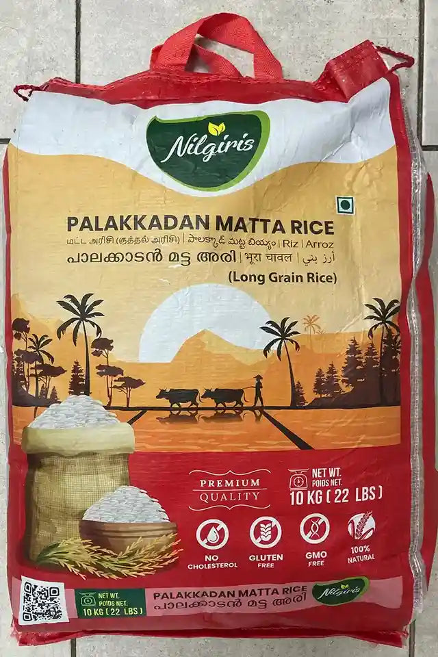 Nilgiris Palakkadan Long Grain Matta Rice | WeDoHalal Edmonton