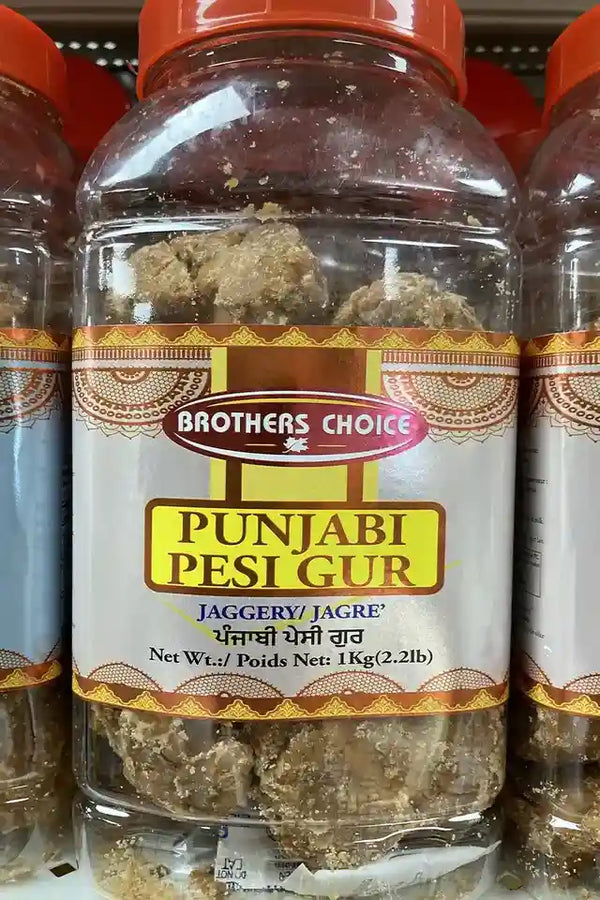 Brothers Choice Punjabi Pesi Gur (Jaggery) 1 kg