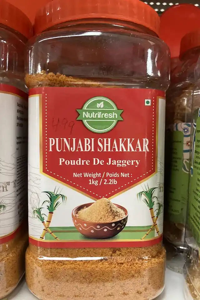 Nutrifresh Punjabi Shakkar (Jaggery Powder) 1 kg | WeDoHalal Edmonton