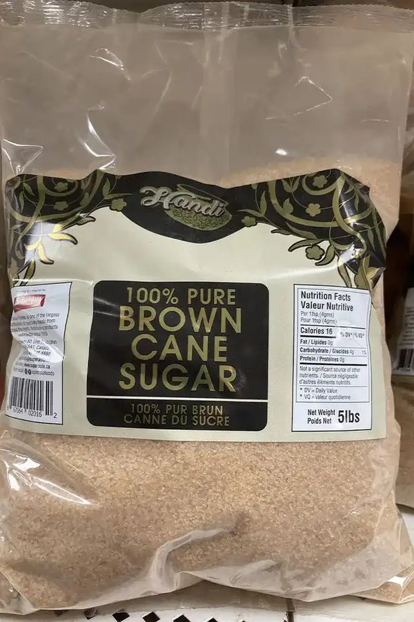 Handi 100% Pure Brown Cane Sugar (5 lb)