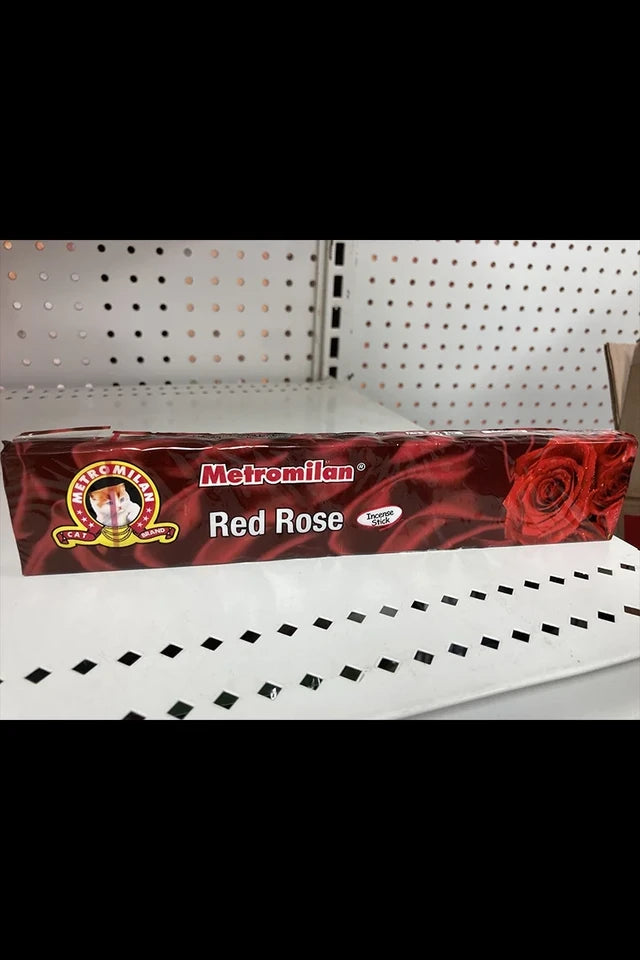 Metromilan Red Rose Incense Sticks (18 Sticks) | WeDoHalal Edmonton