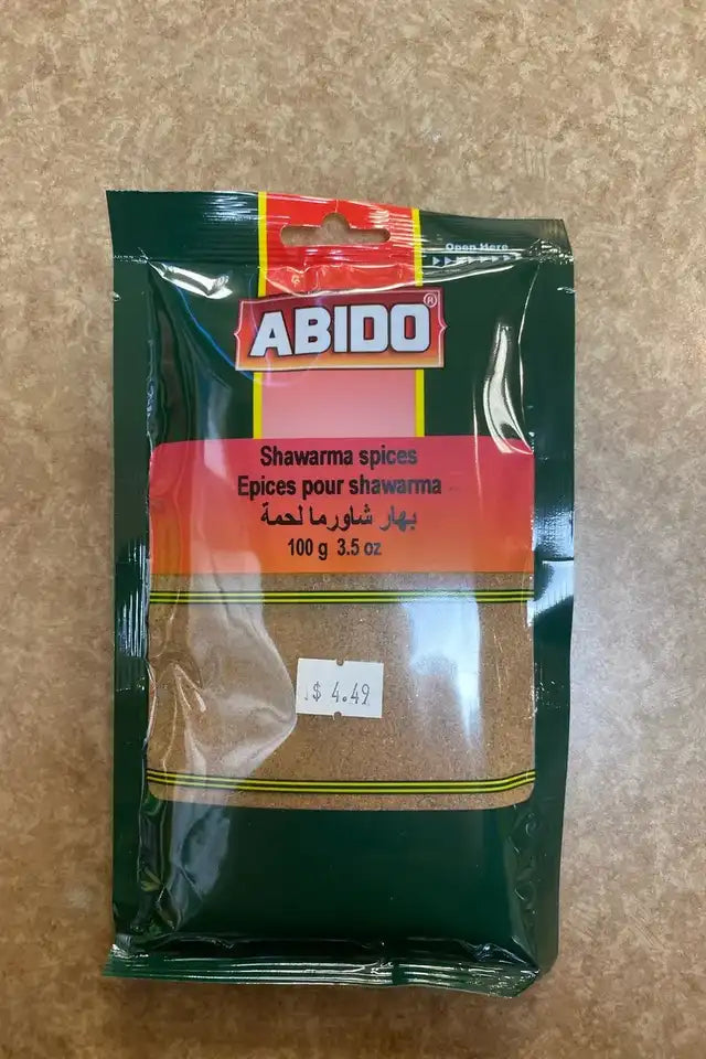 Abido Shawarma Spice Mix | WeDoHalal Edmonton