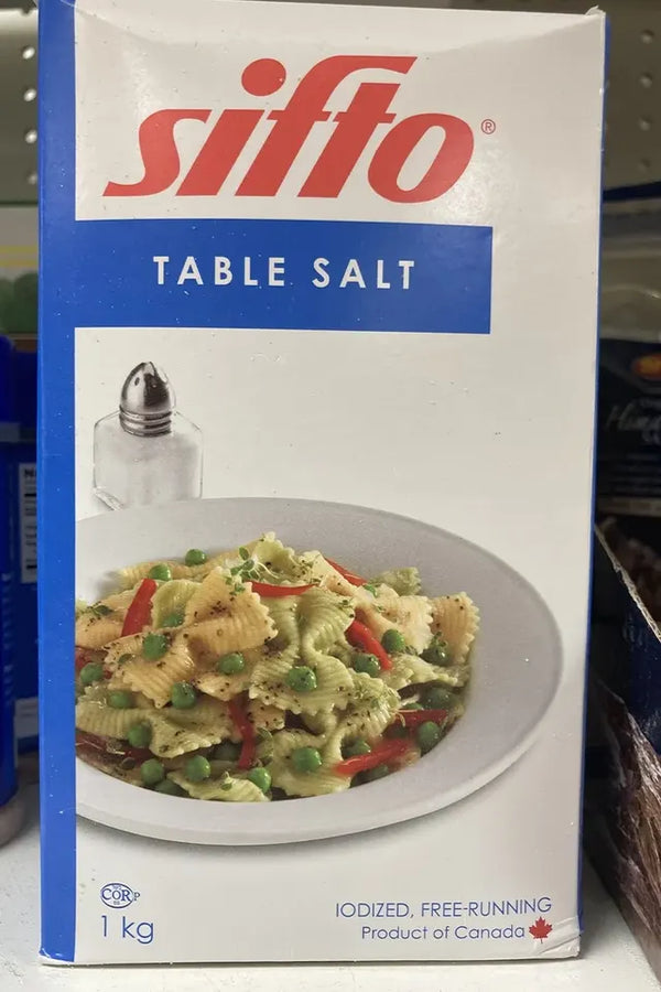 Sifto Iodized Table Salt (1 kg)