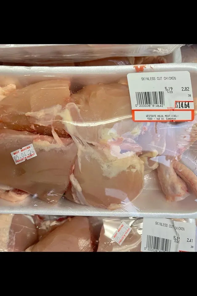 Halal Skinless Cut-Up Chicken from Westgate Halal | WeDoHalal Edmonton