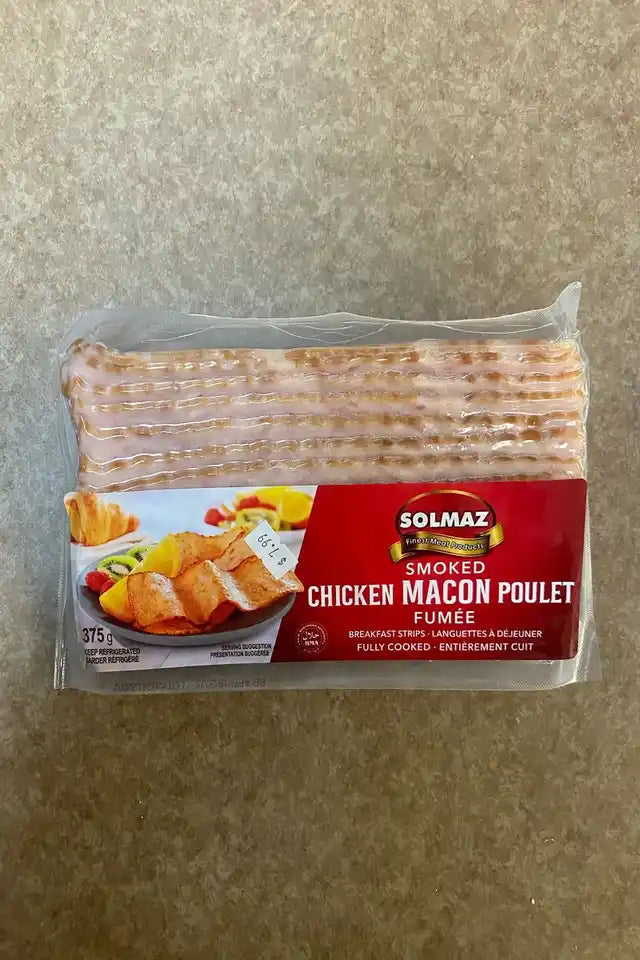 Solmaz Smoked Chicken Bacon (Macon Poulet) | WeDoHalal Edmonton