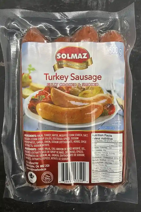 Solmaz Turkey Sausage