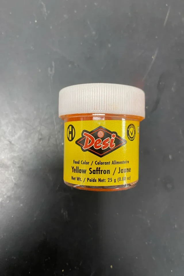 Desi Yellow Saffron Food Colour | WeDoHalal Edmonton