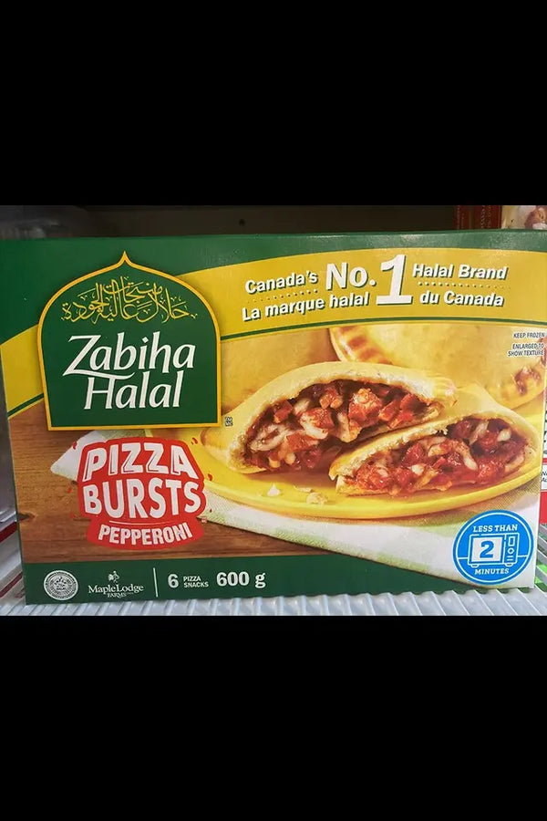 Zabiha Halal Pepperoni Pizza Bursts