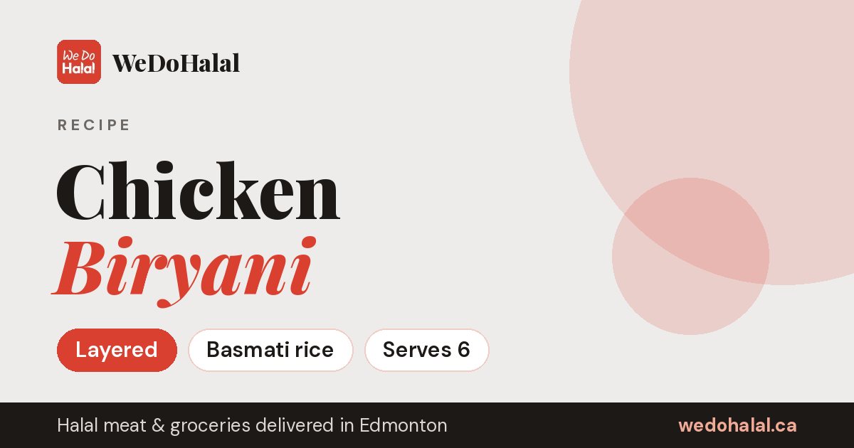 Easy Chicken Biryani Recipe for Beginners